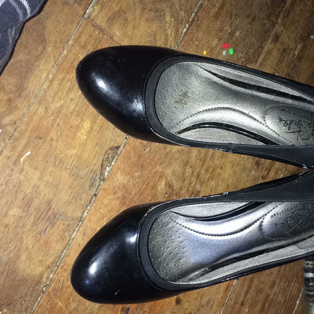 Black high heel